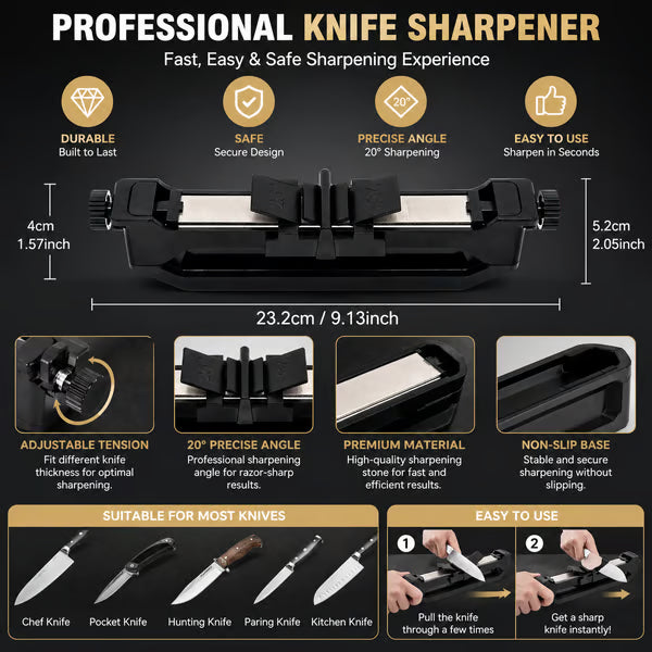 🔥 🔪Venture Portable Knife Sharpener 🛠️