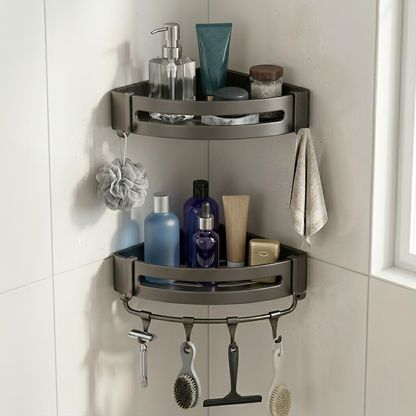 Double-Tier Corner Shower Caddy
