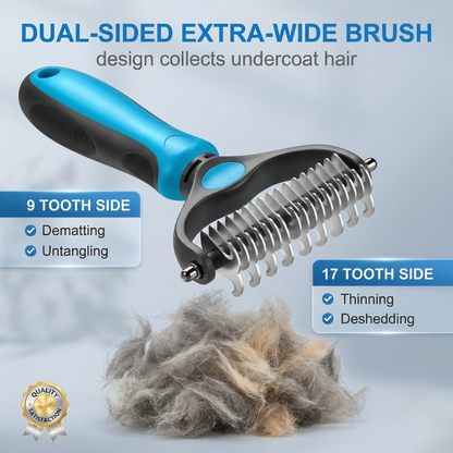 ProGroom 2-in-1 Shed-Killer🐾The Original FureverBrush® - Pro Grooming Tool🐕