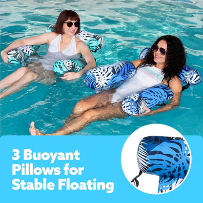 ⚡Hot Sales 49% OFF🔥Inflatable Pool Floats Adult, Floating Lounge Chairs