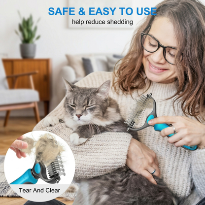ProGroom 2-in-1 Shed-Killer🐾The Original FureverBrush® - Pro Grooming Tool🐕