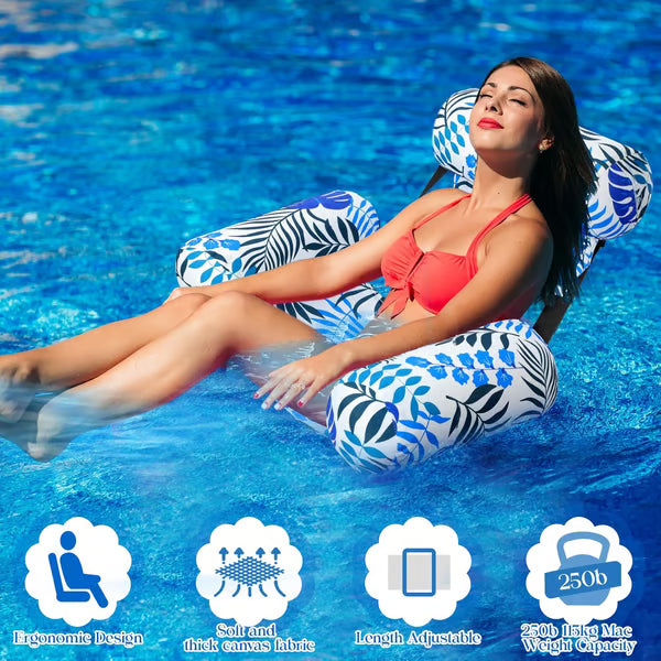 ⚡Hot Sales 49% OFF🔥Inflatable Pool Floats Adult, Floating Lounge Chairs