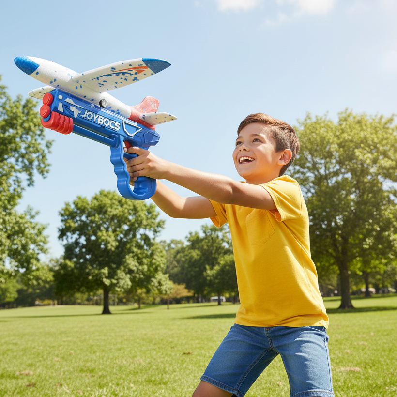 Joybocs Foam Airplane Launcher Set