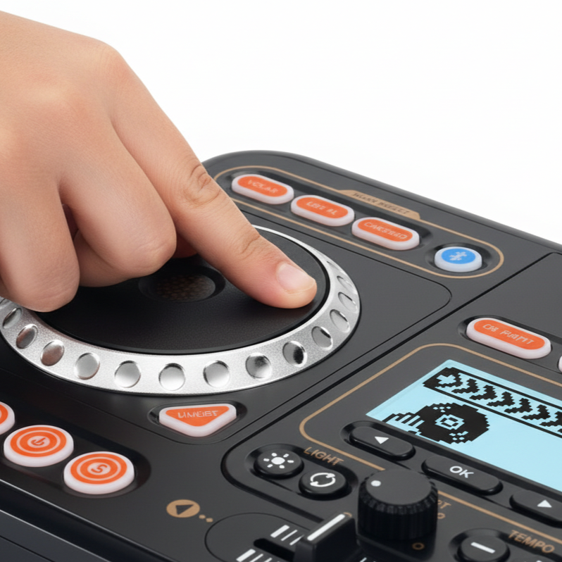 Joybocs Kids DJ Mixer Turntable