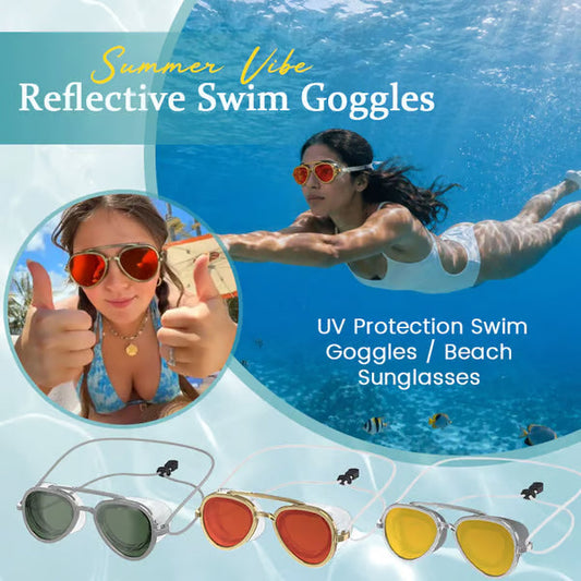 🔥LAST DAY 50% OFF - 😎✨SummerVibe Reflective Swim Goggles