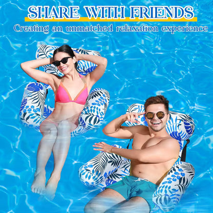 ⚡Hot Sales 49% OFF🔥Inflatable Pool Floats Adult, Floating Lounge Chairs