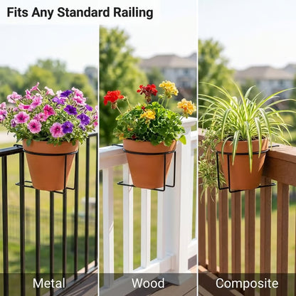 🔥2026 Hot Sale - GripVerde™ Railing Plant Hanger