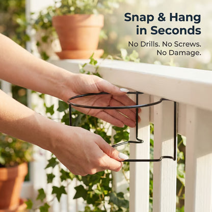 🔥2026 Hot Sale - GripVerde™ Railing Plant Hanger